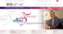 Desktop Screenshot of bpps.unimas.my